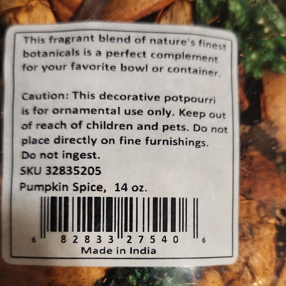 Pumpkin Spice Fragrant Potpourri - Picture 2 of 6